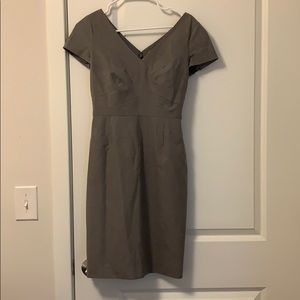 Grey Banana Republic Sheath Dress Sz 2